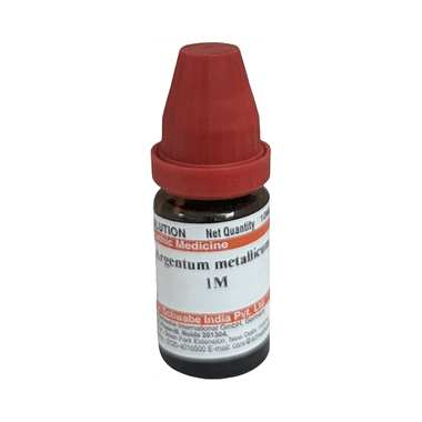 Dr Willmar Schwabe India Argentum Metallicum Dilution 1M