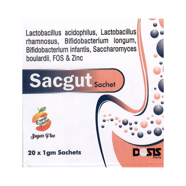 Sacgut Powder Sugar Free Orange