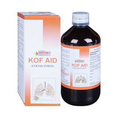 Bakson's Homeopathy Kof Aid Cough Syrup