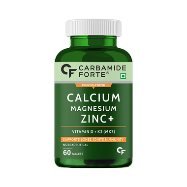 Carbamide Forte Calcium, Magnesium & Zinc + | For Bones, Joints & Immunity | Tablet