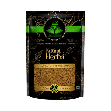 Sai Herbs Marking Nut Tree Bark Powder