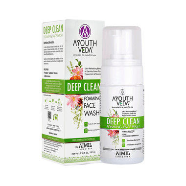 Ayouthveda Deep Clean Foaming Face Wash