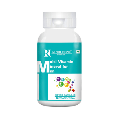 NutriRione Multi Vitamin For Men Veg Capsule