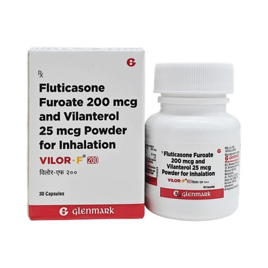Vilor F 200mcg/25mcg Capsule