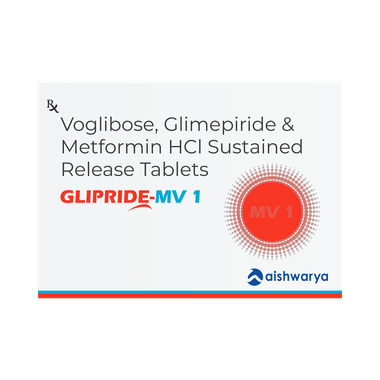 Glipride-MV 1 Tablet SR
