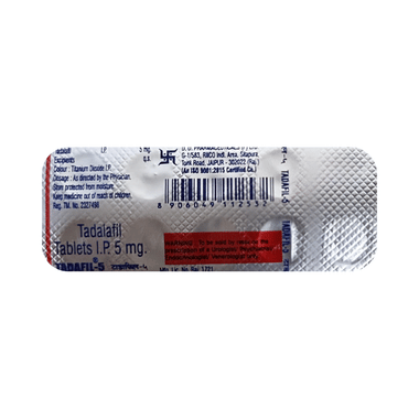 Tadafil 5 Tablet