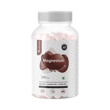 Bodyops Magnesium 340mg Vegetarian Capsule