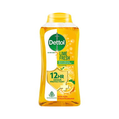 Dettol Lime Fresh Bodywash & Shower Gel | PH Balanced & Soap Free