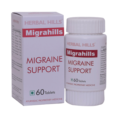 Herbal Hills Migrahills  Migraine Support Tablet