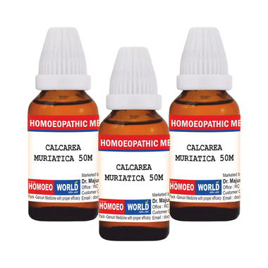 Dr. Majumder Homeo World Calcarea Muriatica Dilution(30ml Each) 50M