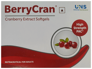 Berrycran High Strength Cranberry Extract Softgel