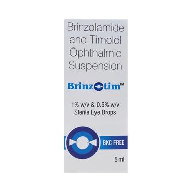 Brinzotim Eye Drop BKC Free