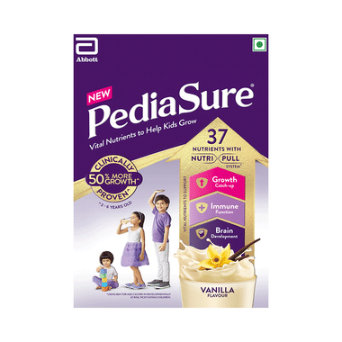 PediaSure Scientifically Designed Nutritional Drink For Kids Growth Vanilla Delight