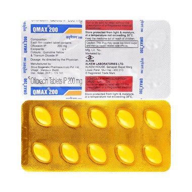 Qmax 200mg Tablet