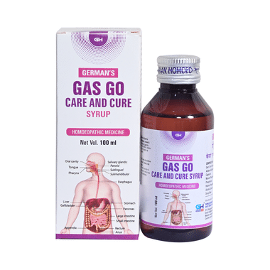 German's Gas Go Care And Cure Syrup