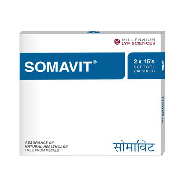 Millennium Herbal Care Somavit Softgel Capsule (30 Each)