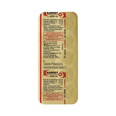 Sarpot H Tablet