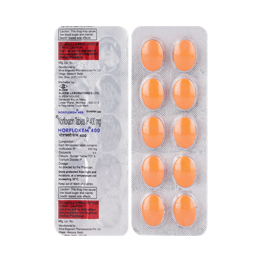 नोर्फ्लॉकेम 400mg टैबलेट