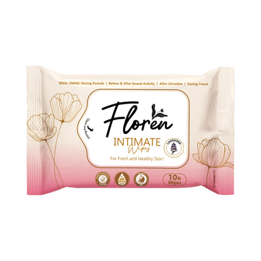 Floren Lavender Intimate Wipe (10 Each)