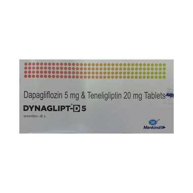 Dynaglipt D 5mg/20mg Tablet