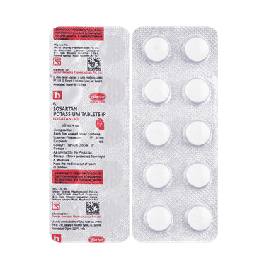 Losatan 50mg Tablet