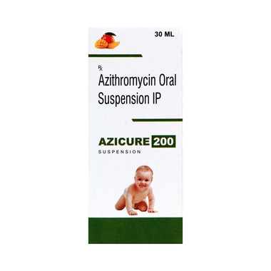 Azicure 200 Oral Suspension Mango