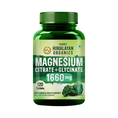Vlado's Himalayan Organics Magnesium Citrate + Glycinate Tablet