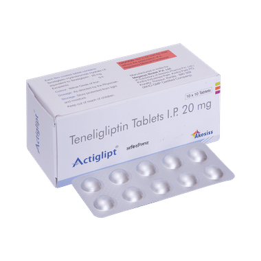 Actiglipt 20mg Tablet