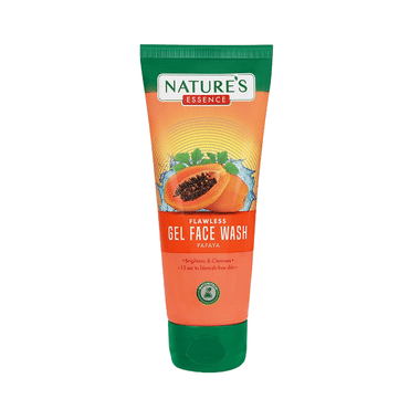 Nature's Essence Flawless Gel  Face Wash Papaya