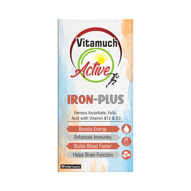 Vitamuch Active Iron-Plus Softgel Capsule