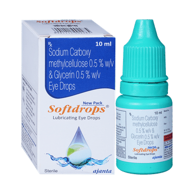 New Softdrops Lubricating Eye Drop