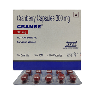 Cranbe 300mg Soft Gelatin Capsule