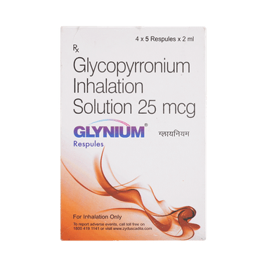 Glynium 25mcg Respules