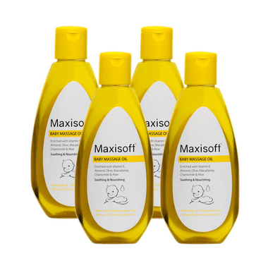 Maxisoft Baby Massage Oil (100ml Each)