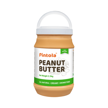 Pintola All Natural Peanut Butter (Unsweetened) Creamy