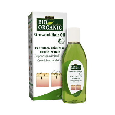 Indus Valley Bio Organic Growout Hair Oil For Hair Growth