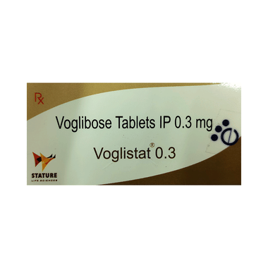 Voglistat 0.3mg Tablet