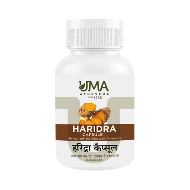 Uma Ayurveda Haridra Capsule | Useful in Anti Pigmentation and Skin Health