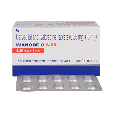 Ivanode C 6.25mg/5mg Tablet