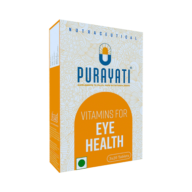 Purayati Vitamins For Eye Health Vegetarian Capsule