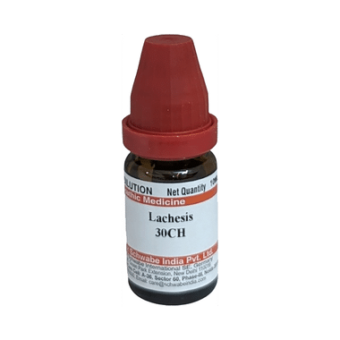 Dr Willmar Schwabe India Lachesis Dilution 30 FR