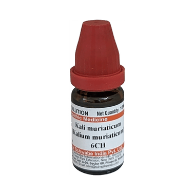 Dr Willmar Schwabe India Kali Muriaticum Dilution 6 CH