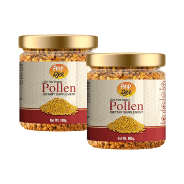 Anp Bee 100% Pure Organic Pollen (100gm Each)