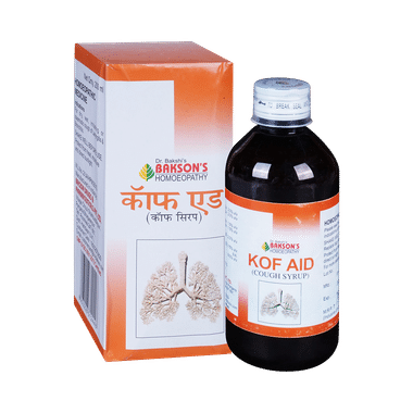 Bakson's Homeopathy Kof Aid Cough Syrup