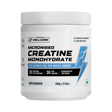 Wellcore Micronised Creatine Monohydrate Unflavored