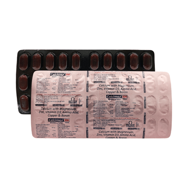 Calcimax Calcium 500 Tablet For Bone Health | Bone, Joint & Muscle Care
