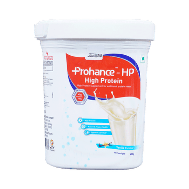 Prohance-HP High Protein Supplement For Muscles, Tissues & Digestion | Flavour Vanilla