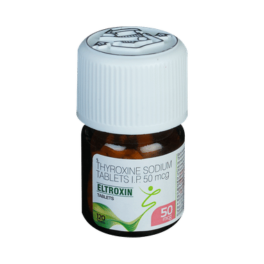 एल्ट्रोक्सिन 50mcg टैबलेट