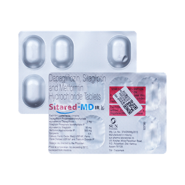 Sitared-MD IR 5/50/500 Tablet