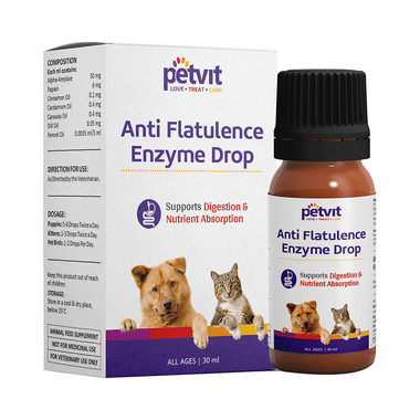 Petvit Anti Flatulence Enzyme